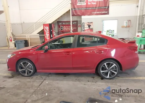 2022 Subaru Impreza Sport from USA, damaged, VIN 4S3GKAM65N3606414